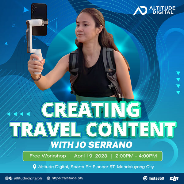 Creating Travel Content with Jo Serrano | April 19, 2023