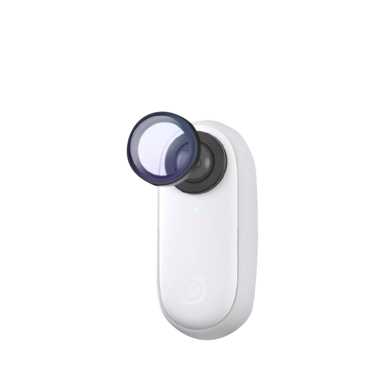 Installation of lens guard for the Insta360 Go 2