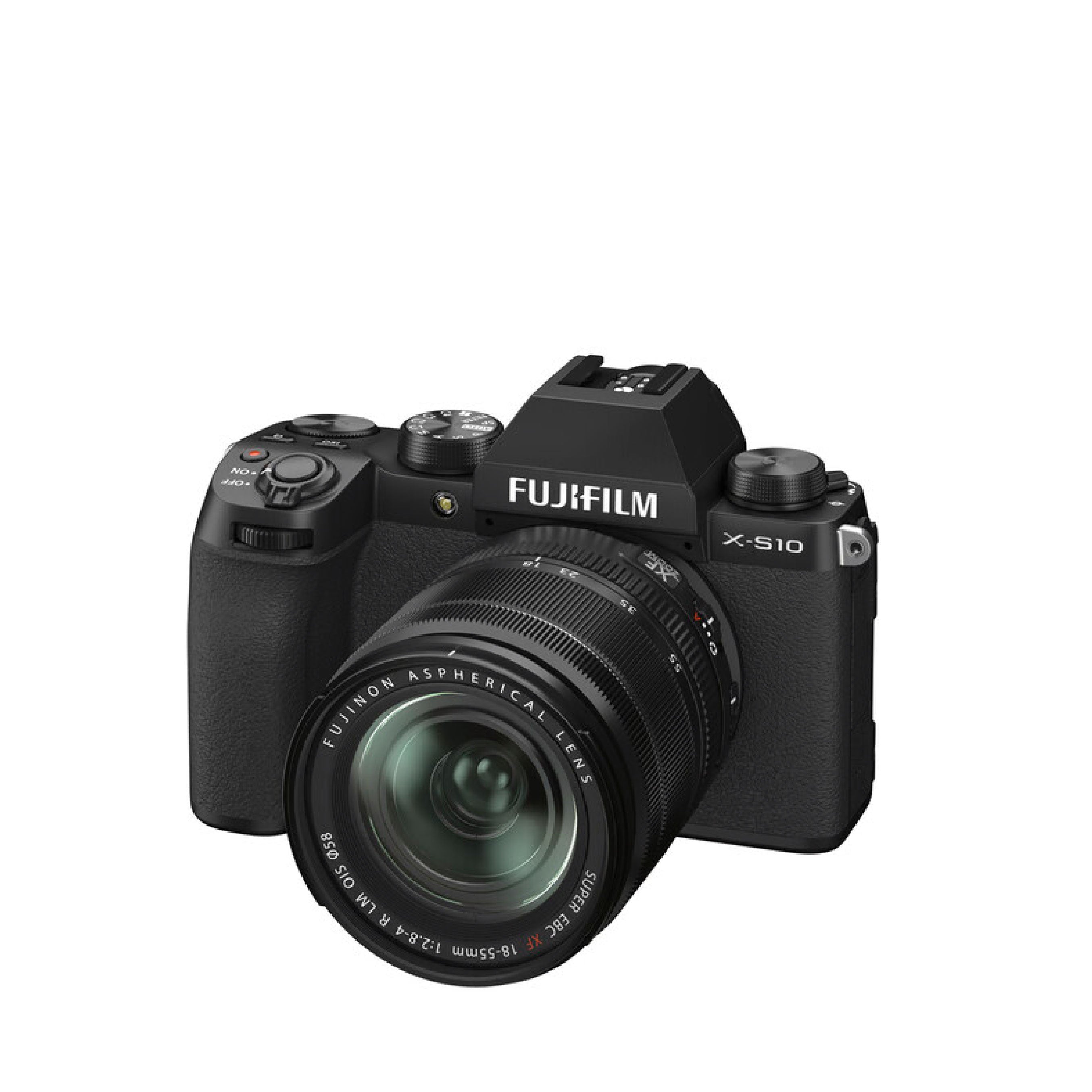 Fujifilm X-S10 Mirrorless Camera with 18-55mm Lens