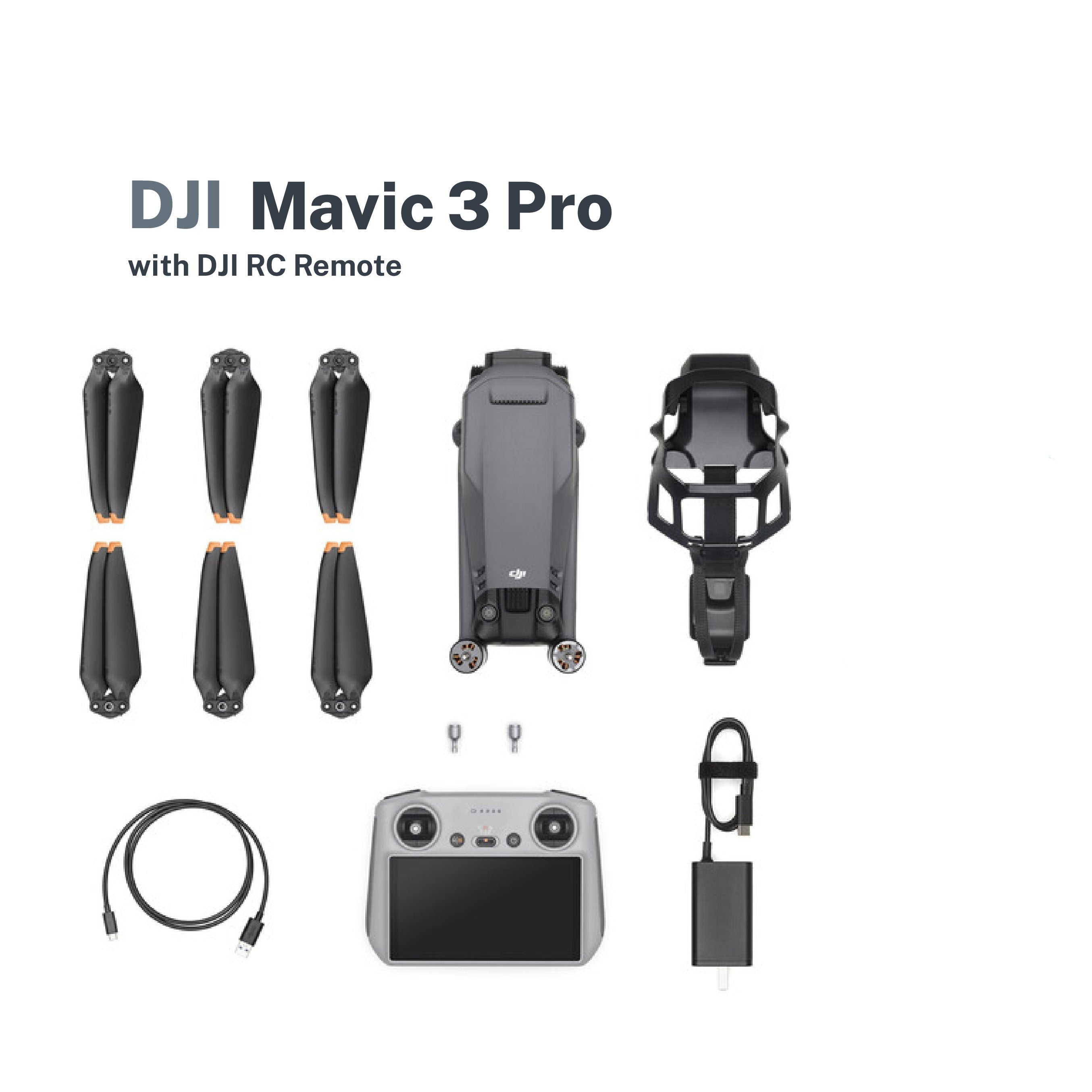 DJI Mavic 3 Pro Drone with DJI RC with Free Sandisk Extreme MicroSD 64