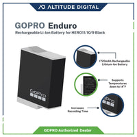 Rechargeable Battery for GoPro Hero 11 Action Camera