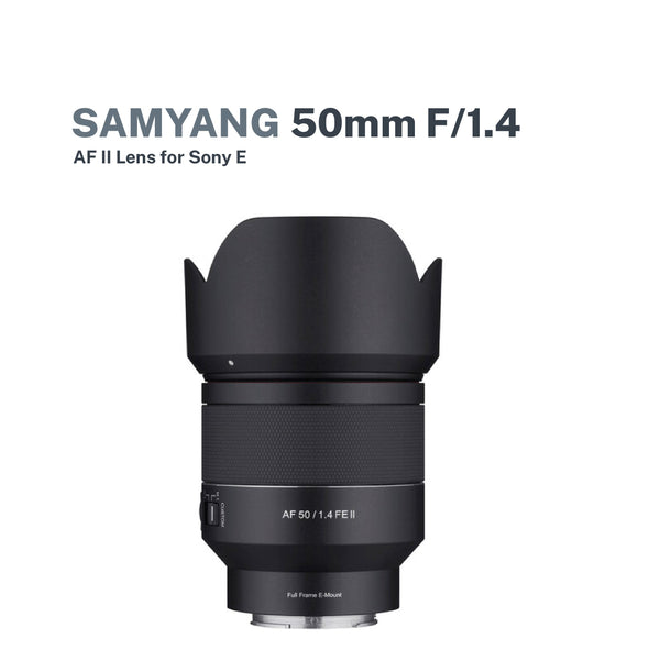 Samyang AF 50mm f/1.4 Lens FE II Lens