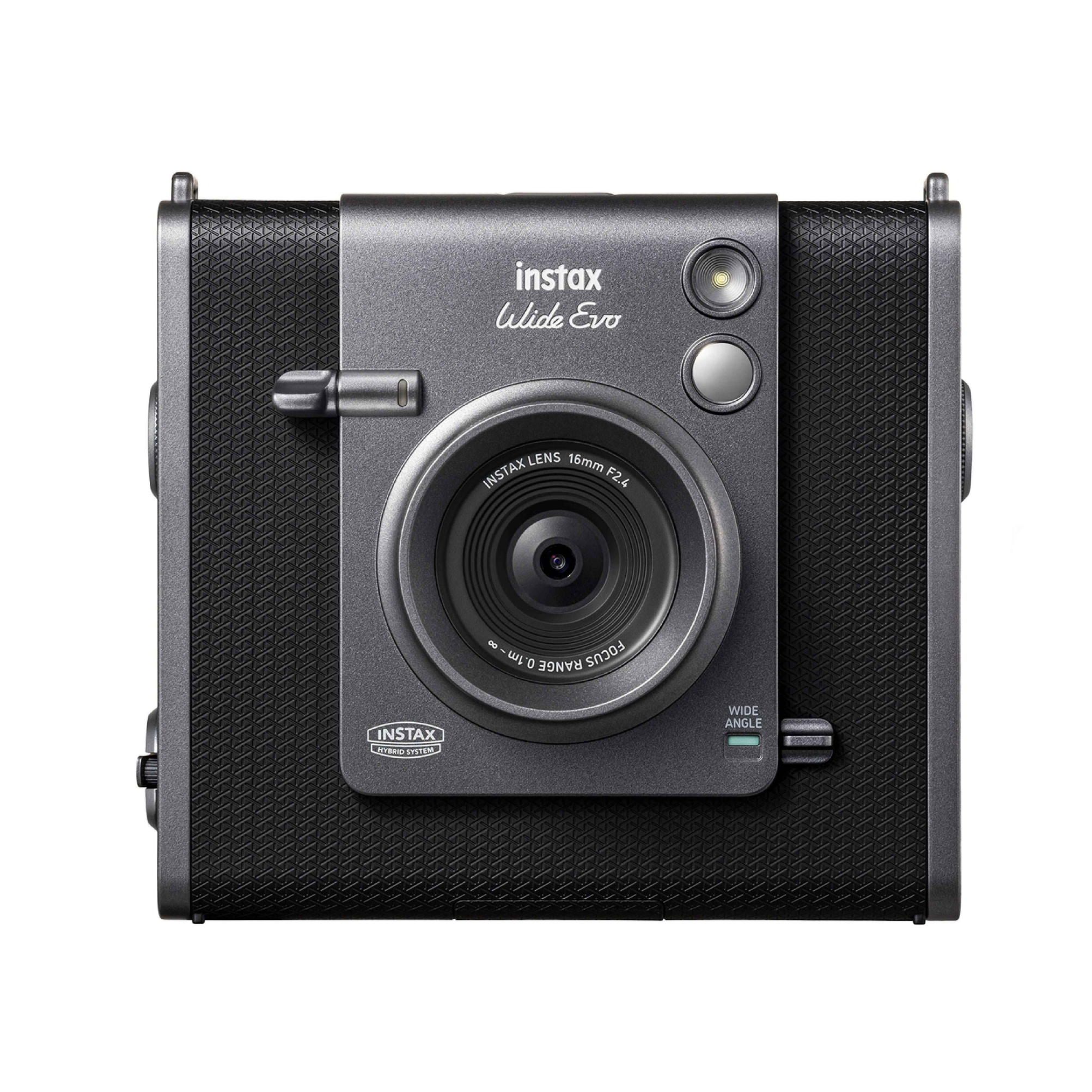 Instax Wide Evo Hybrid Instant Film Camera with Free 32GB MSD Card and Film