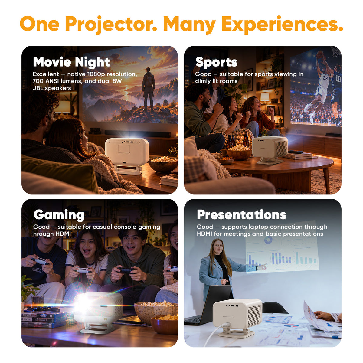 Yaber L2 Plus HD Projector