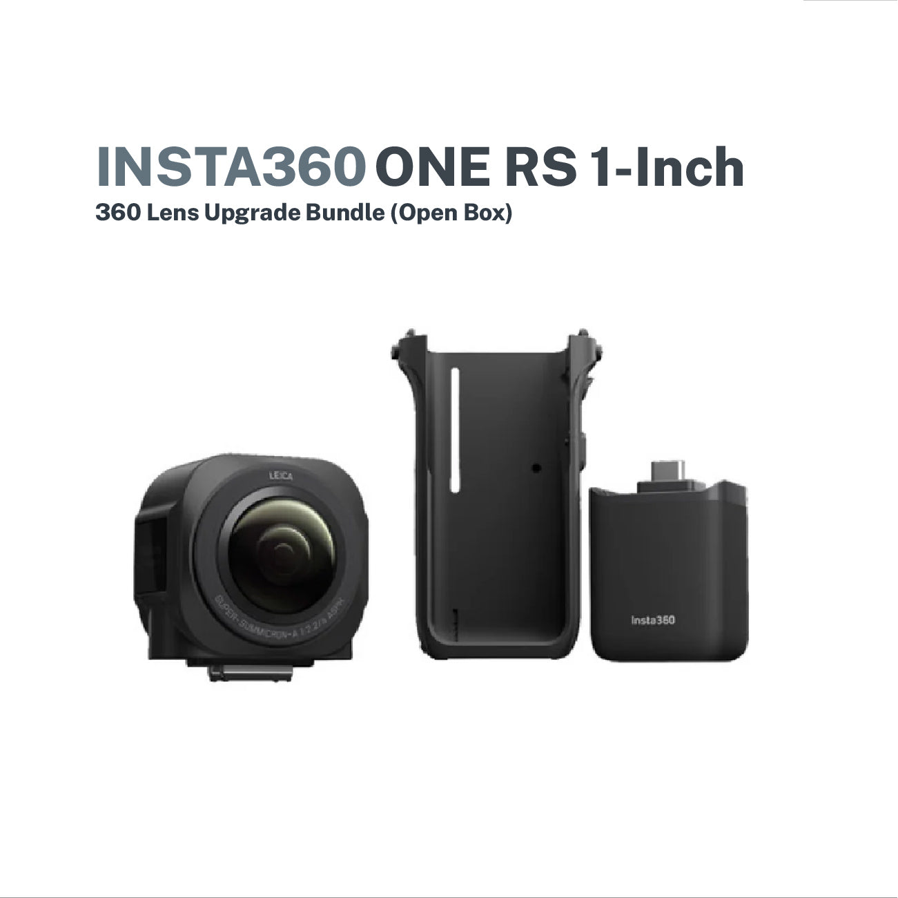 Insta360 One RS 1-inch 360 Lens Bundle (Open Box) - Altitude