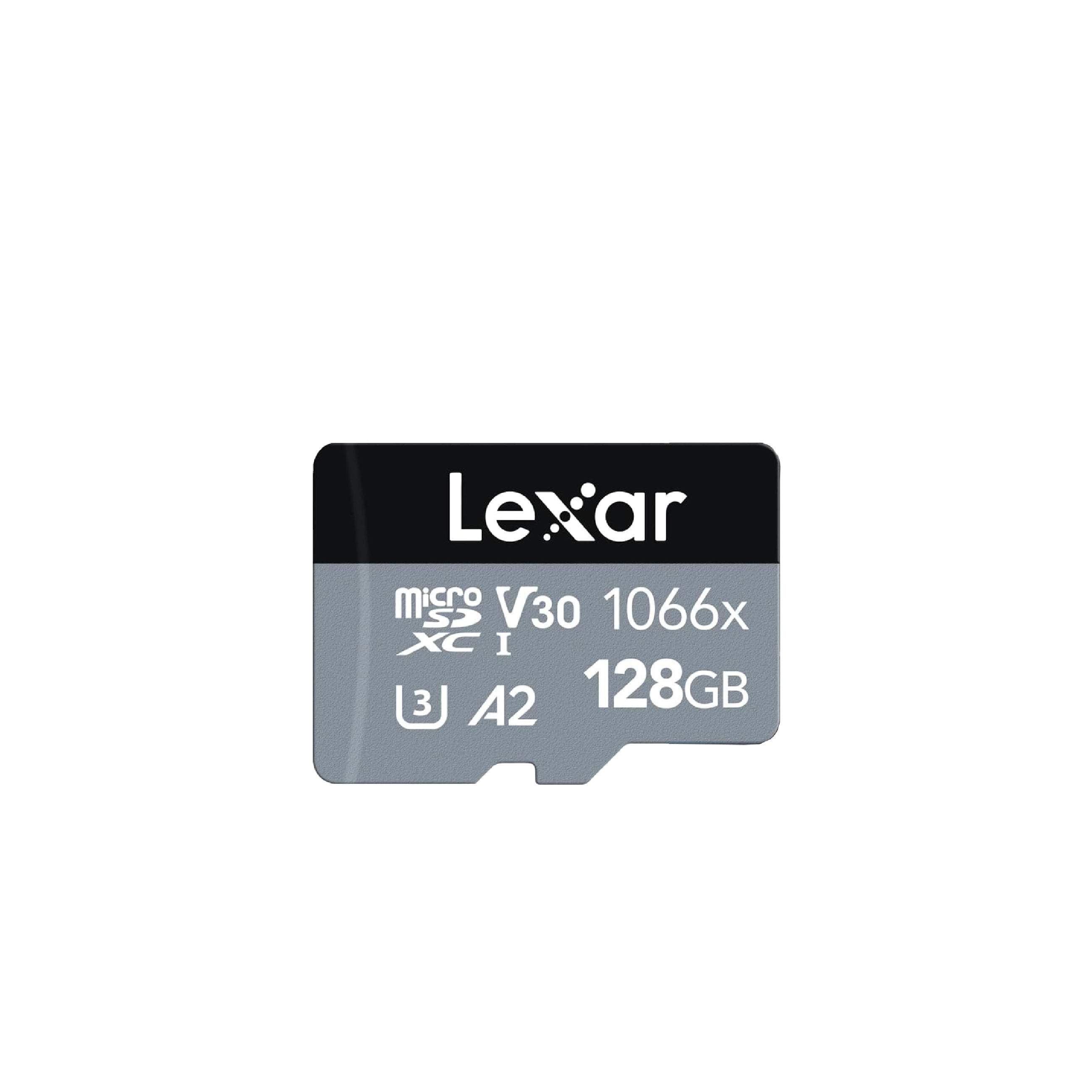 Lexar 128GB Professional 1066X MicroSDXC UHS-I