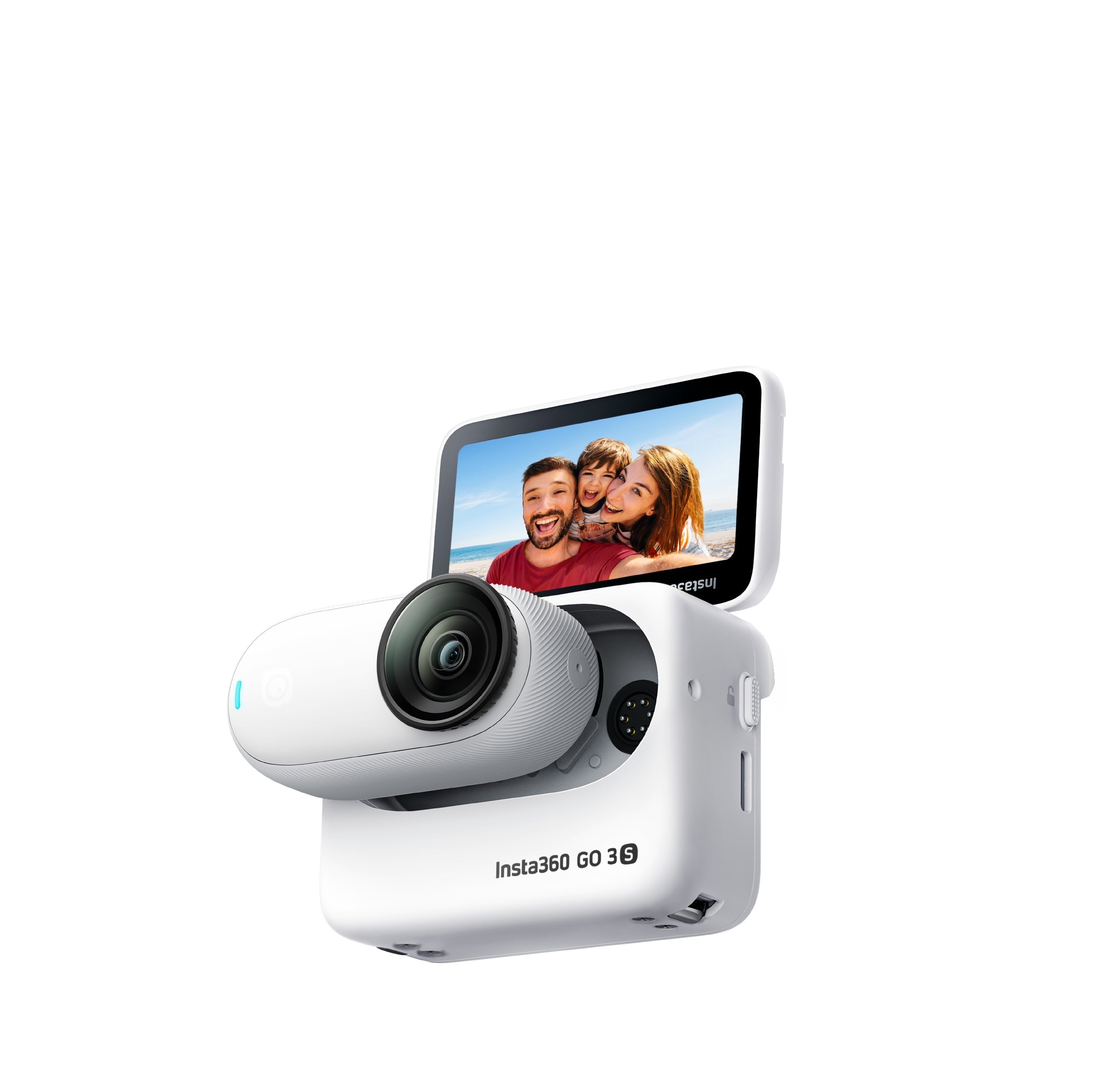 Insta360 GO 3S Action Camera Arctic White Color 128GB