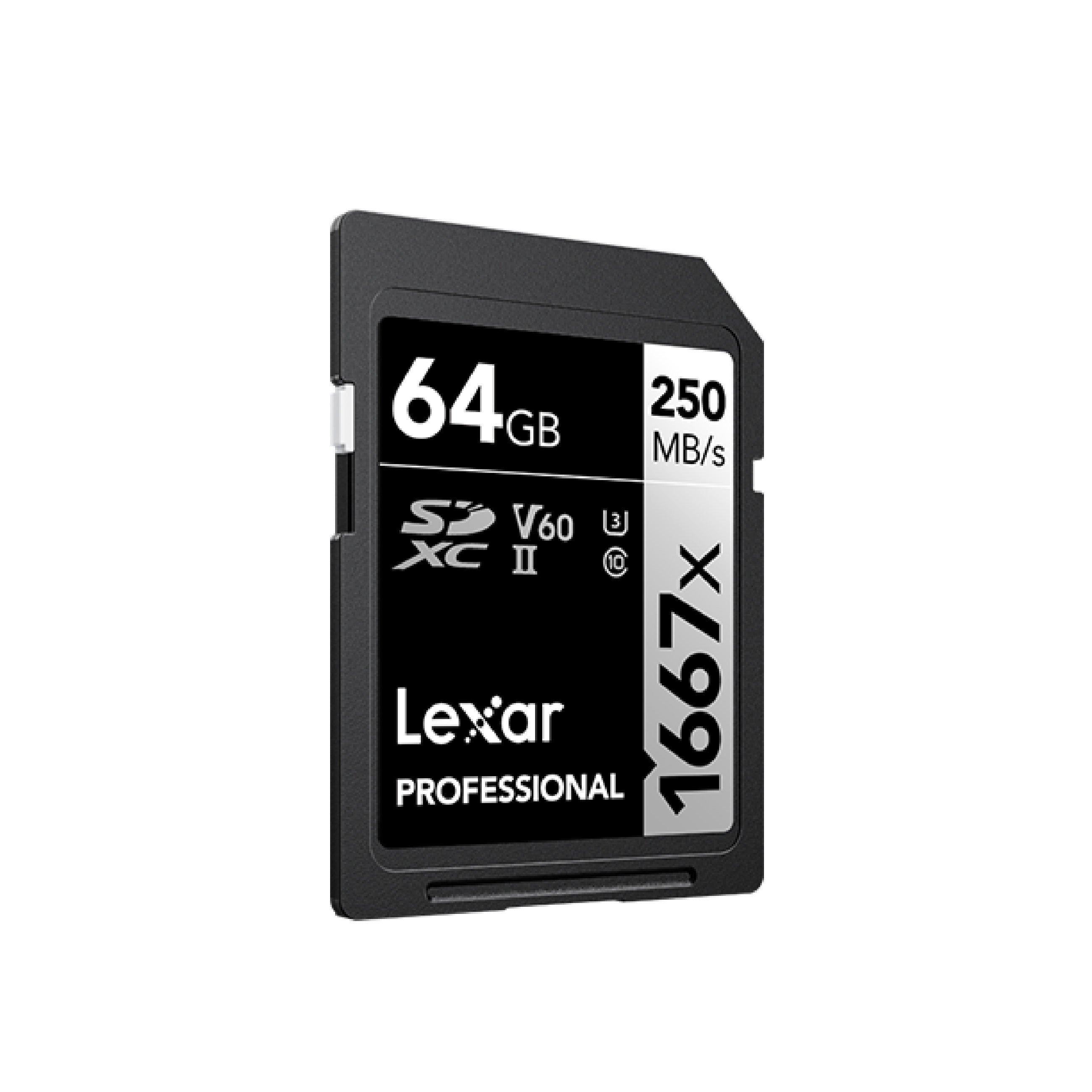 Lexar Professional 1667x 64GB SD Card