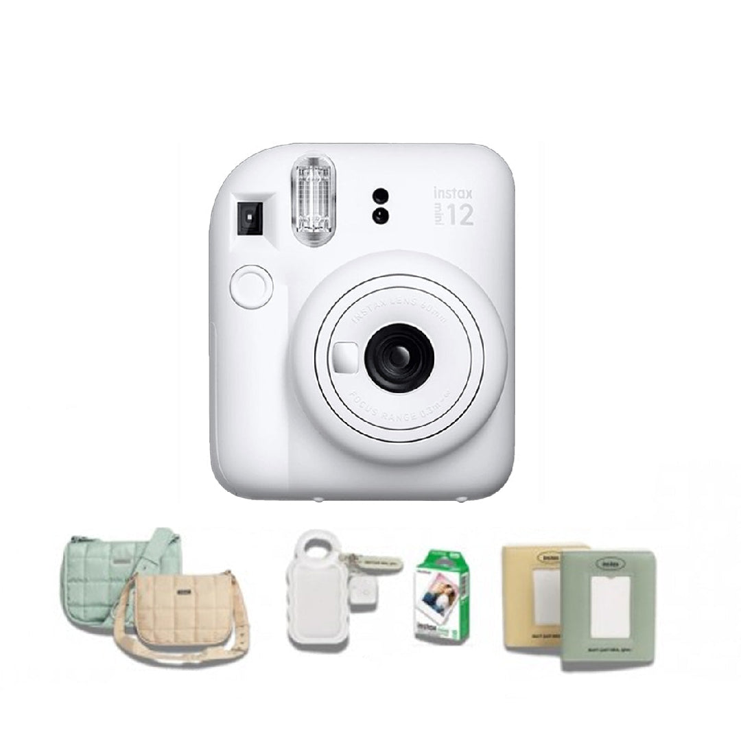 Instax Mokomoko Set (Clay White)