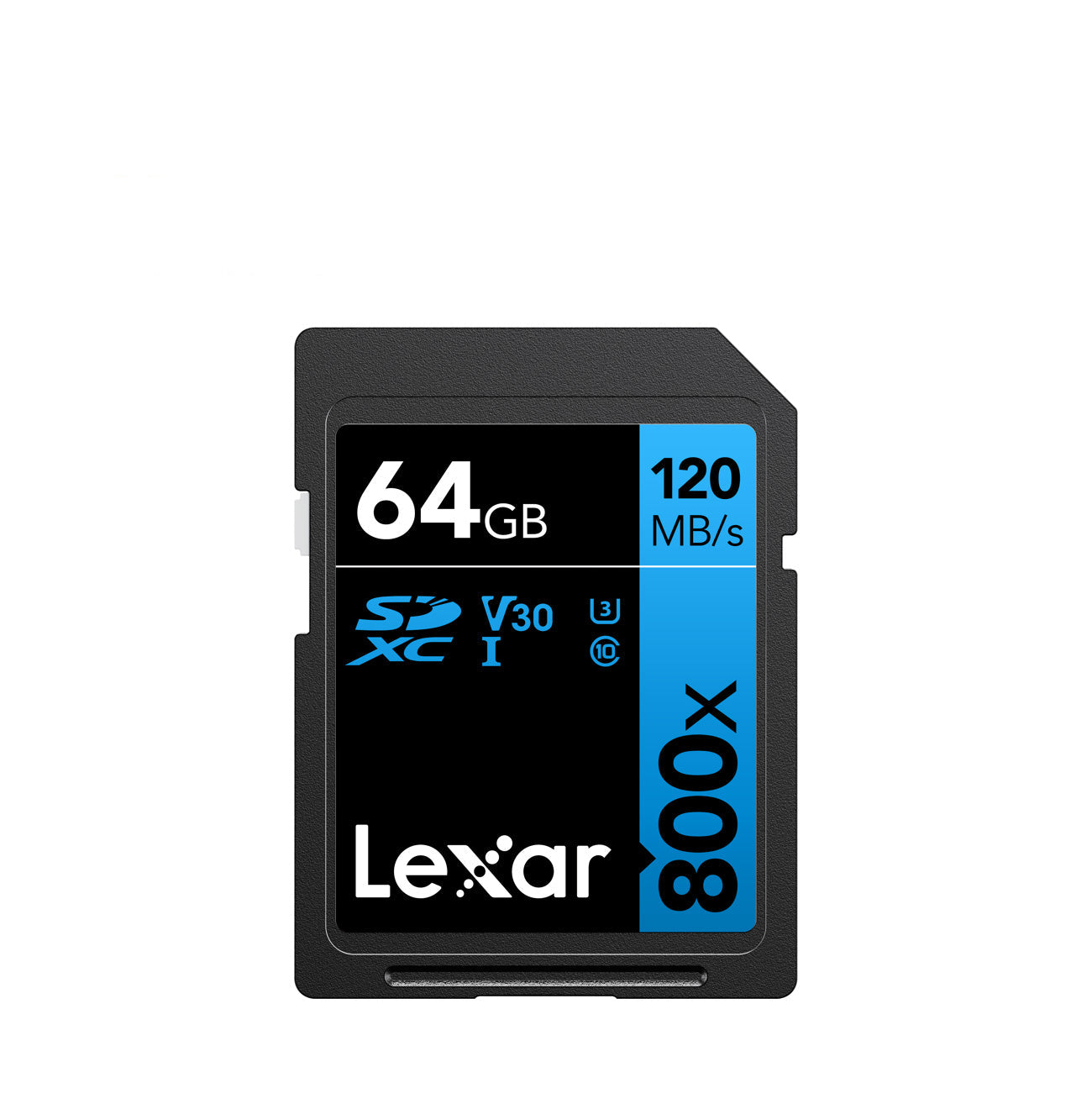Lexar 64GB 800x Pro SDHC UHS-I Memory Card