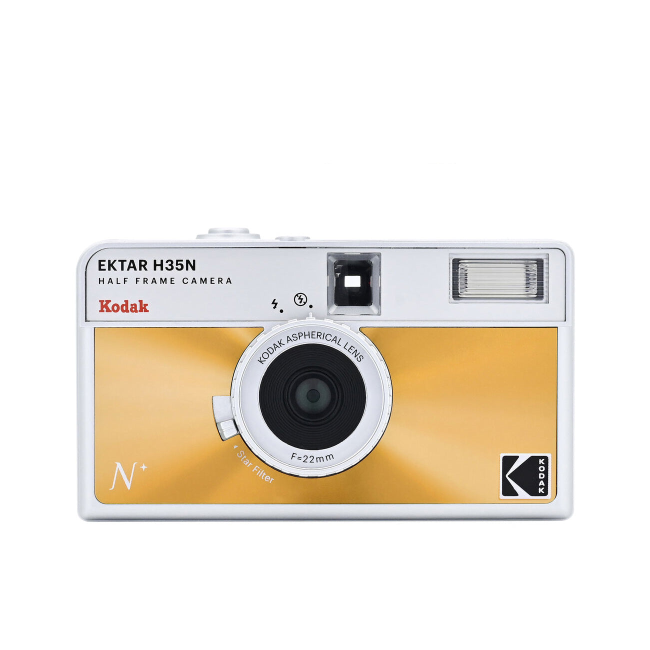 Kodak Ektar H35n Half-Frame Film Camera - Glazed Orange