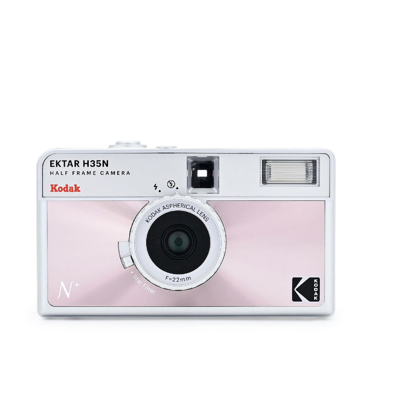 Kodak Ektar H35n Half-Frame Film Camera - Glazed Pink