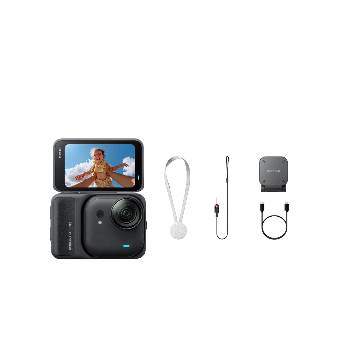 Insta360 GO Ultra Standard Bundle Midnight Black (Open Box)