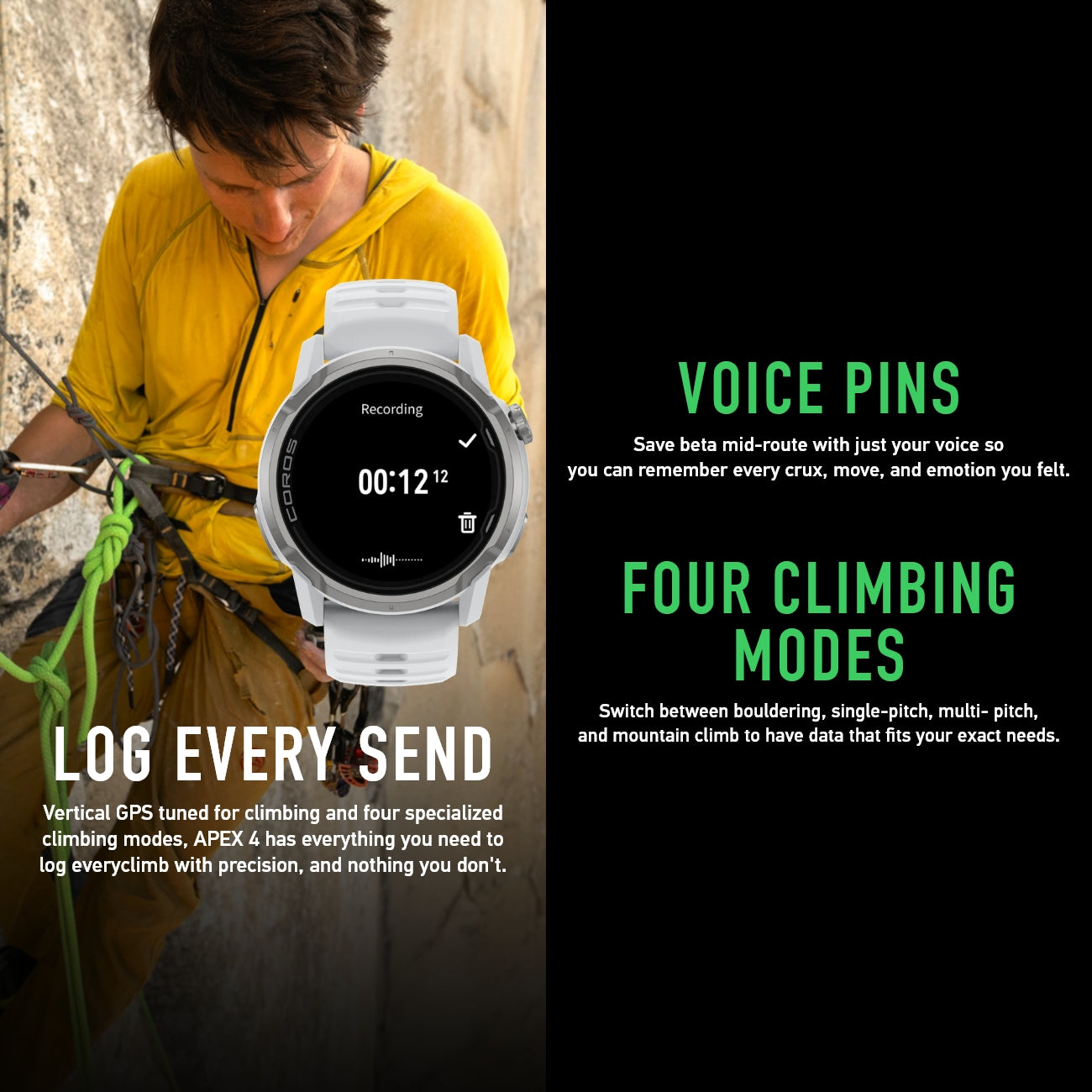 COROS APEX 4 GPS Watch