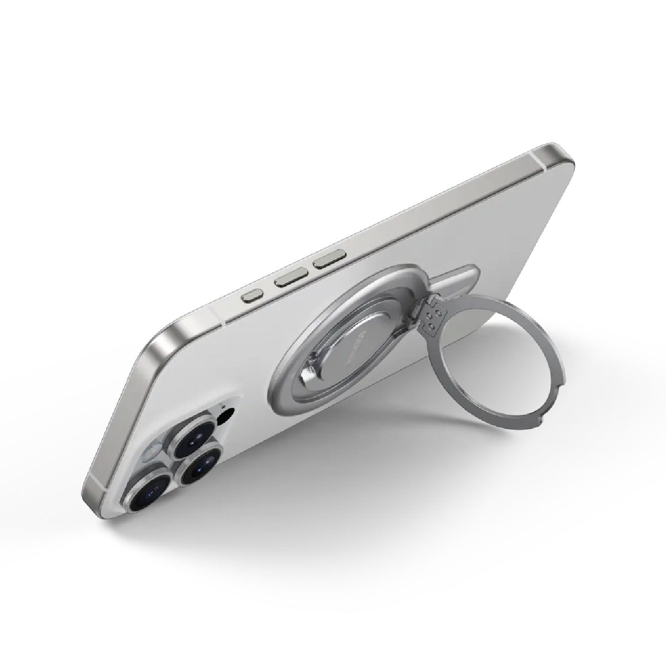 Insta360 Flow 2 Pro Magnetic Mount as a phone stand