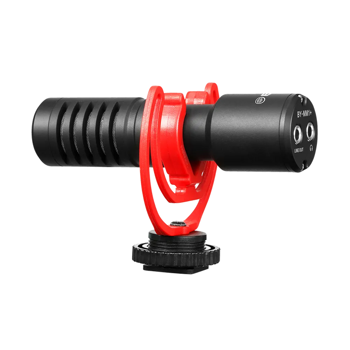 Boya Cardioid Plug-in Condenser Microphone 3.5mm TRRS for IOS/Android