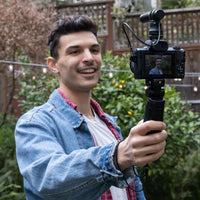 Canon PowerShot V1 Digital Camera + Canon HG-100TBR Tripod Grip