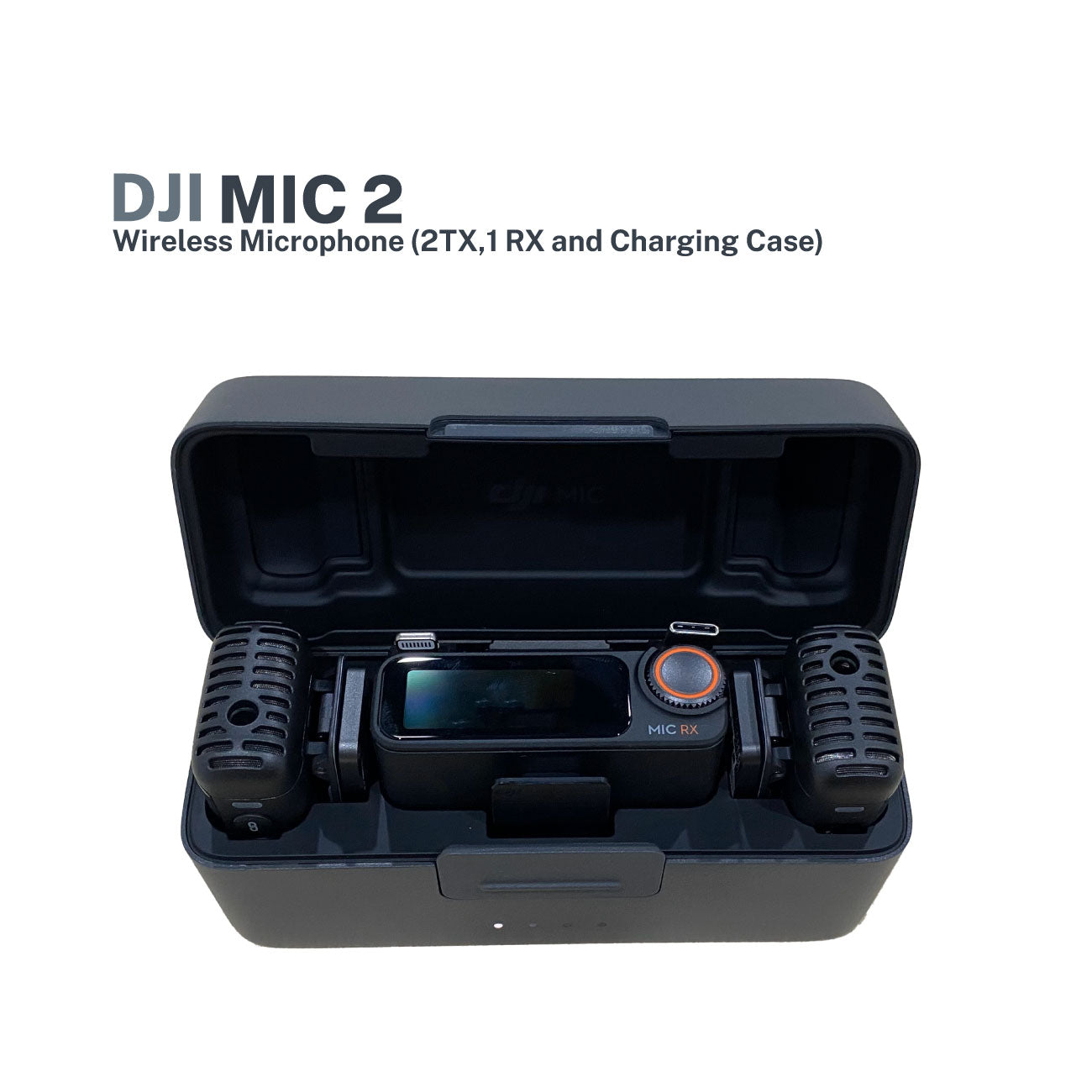 DJI Mic 2 (2TX+1RX+charging Case)