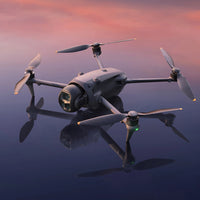 DJI Mavic 4 Pro on a glass panel