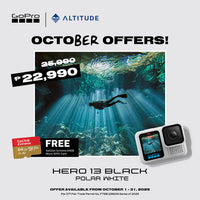 GoPro HERO13 Black Action Camera in Polar White