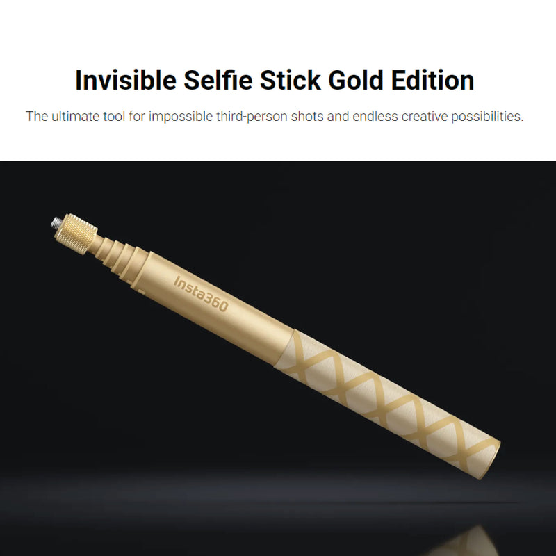 Insta360 Invisible Selfie Stick (Gold Edition)