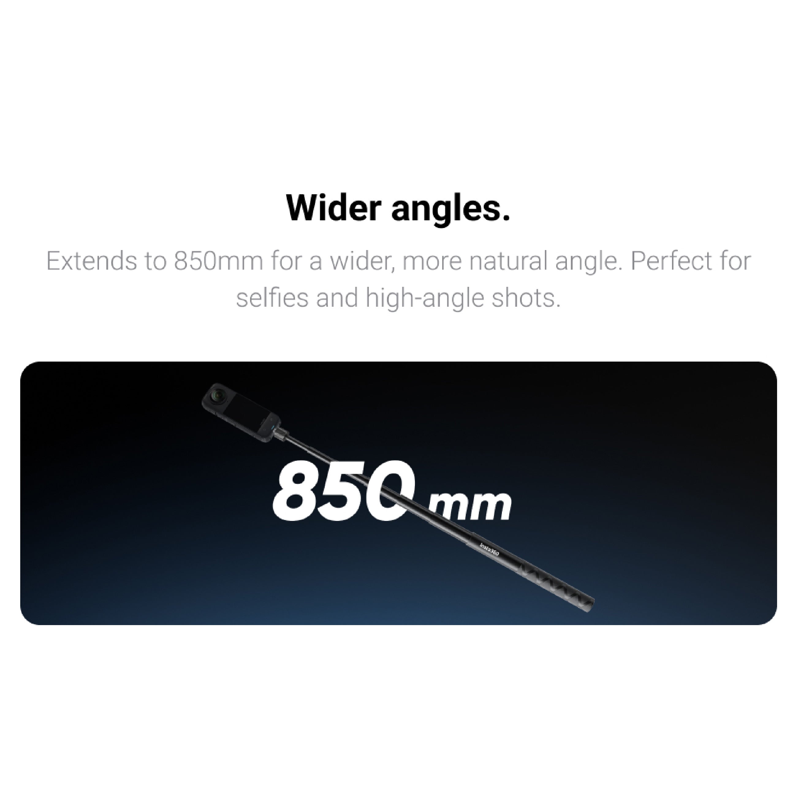 Insta360 85cm Invisible Selfie Stick with Sleeve
