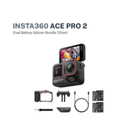Insta360 Ace Pro 2 Action Camera Dual Battery Xplorer Bundle (silver)