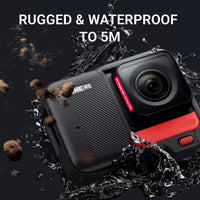 Insta360 One RS Twin Edition ideal for shooting in tough environments up to 5M