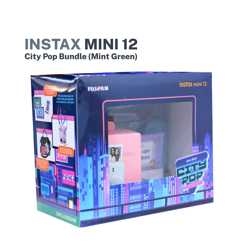 Instax Mini 12 City Pop Bundle