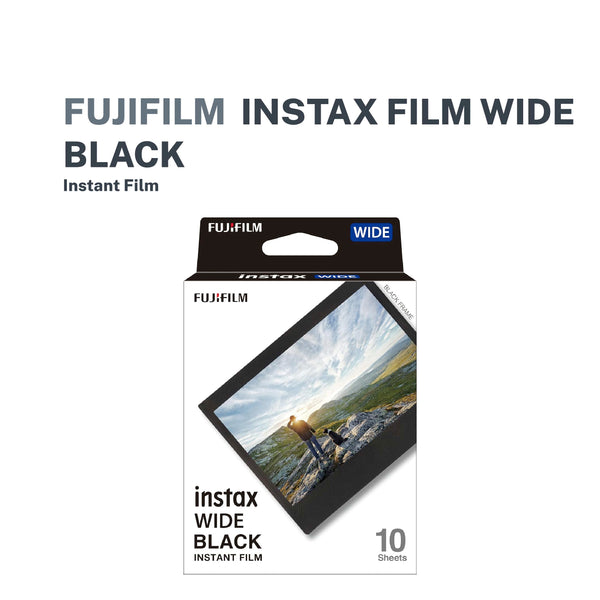 FUJIFILM Instax Wide Instant Film (Black)