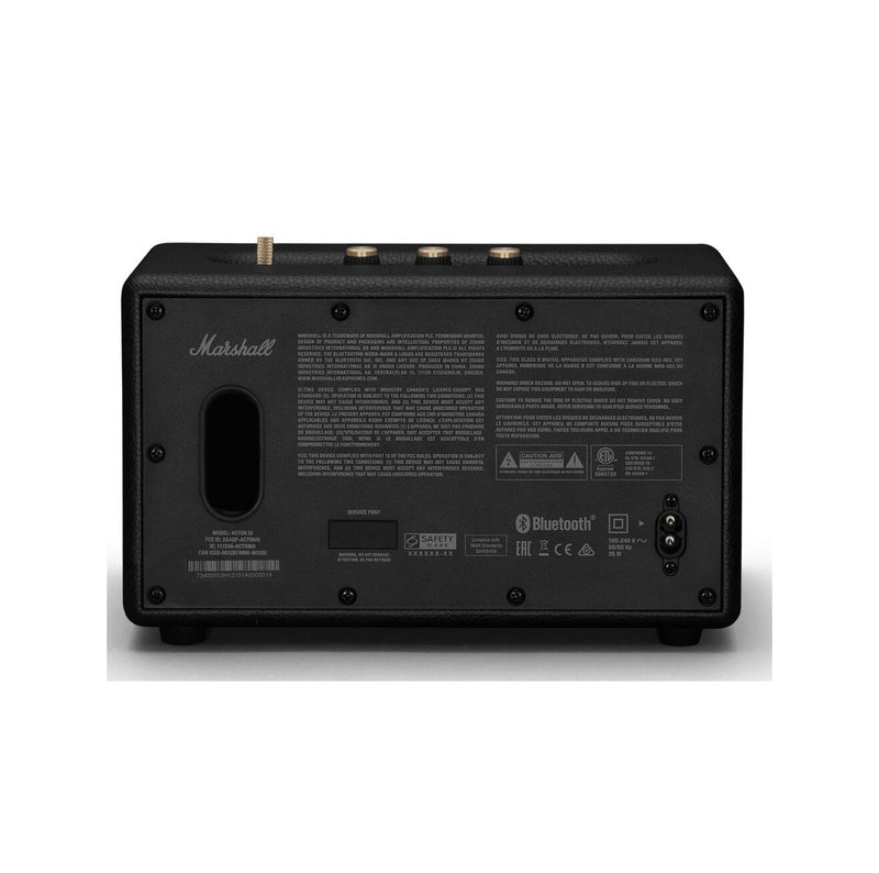 Marshall Acton III Bluetooth Speaker System (Black)