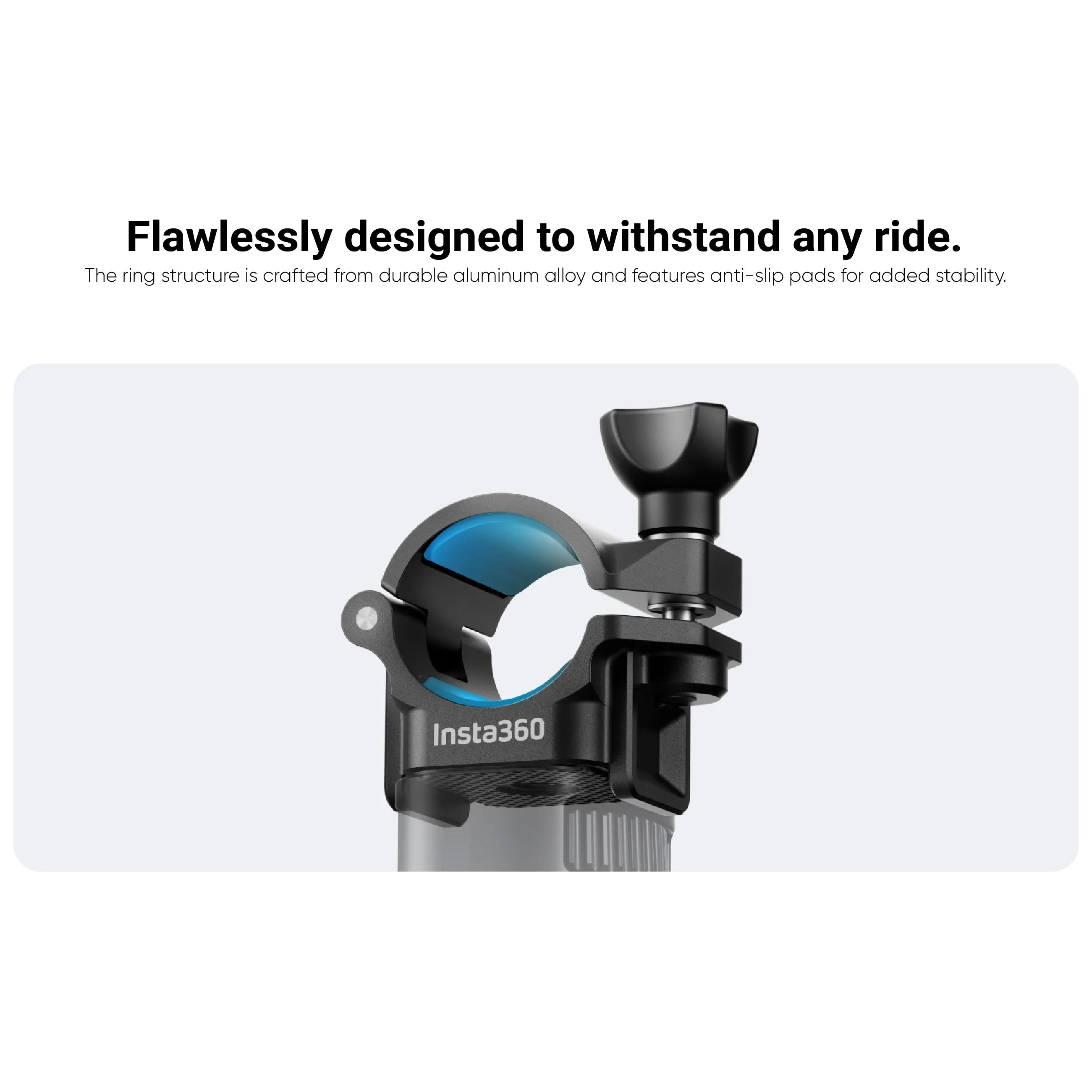 Selfie Stick Ring Mount for Insta360 Action Camera
