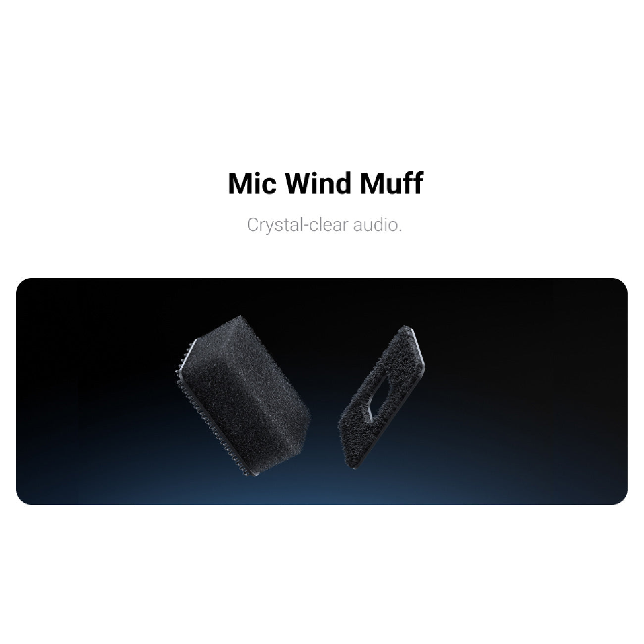 Mic Wind Muff for the Insta360 X4