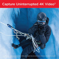 Photographer using SANDISK Extreme Pro 128GB 200MB/S MICROSDXC UHS-1 Card in his camera