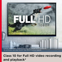Capture 1080P videos using the Sandisk Ultra Micro SD