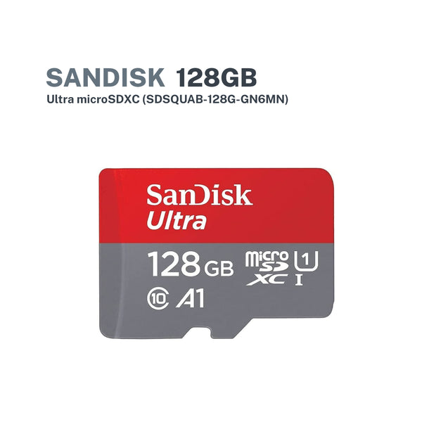 SanDisk Ultra microSDXC, SQUAB 128GB (SDSQUAB-128G-GN6MN)