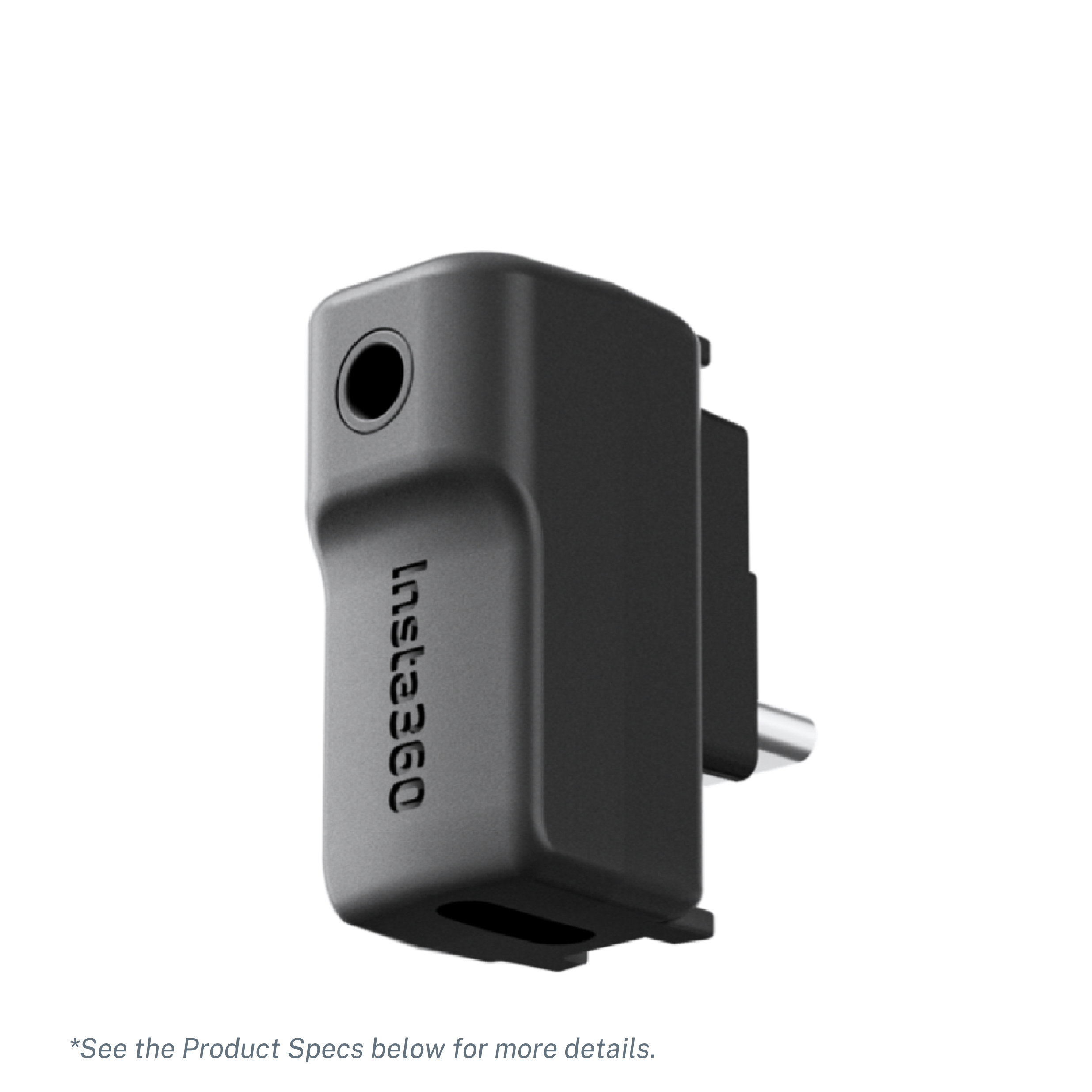 Insta360 Mic Adapter (Vertical Version) - ONE X2,ONE RS 1-Inch 360 Edition (Open Box)