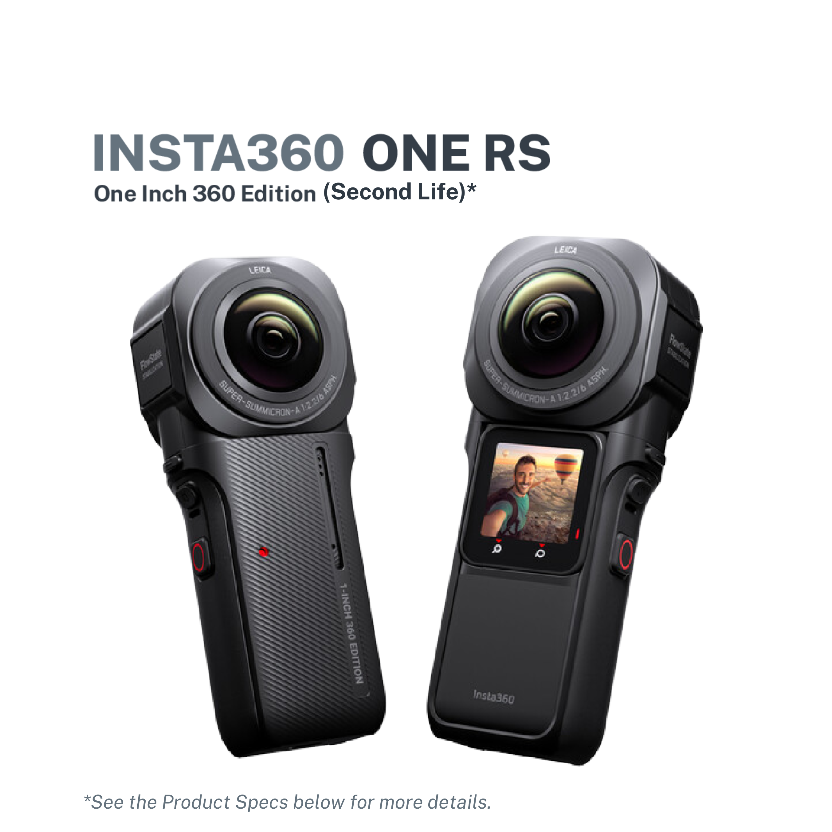 insta360ONE 360° VR CameraInsta360 One RS 1-Inch 360 Edition insta360ONE 360° VR CameraInsta360 One RS 1-Inch 360 Edition