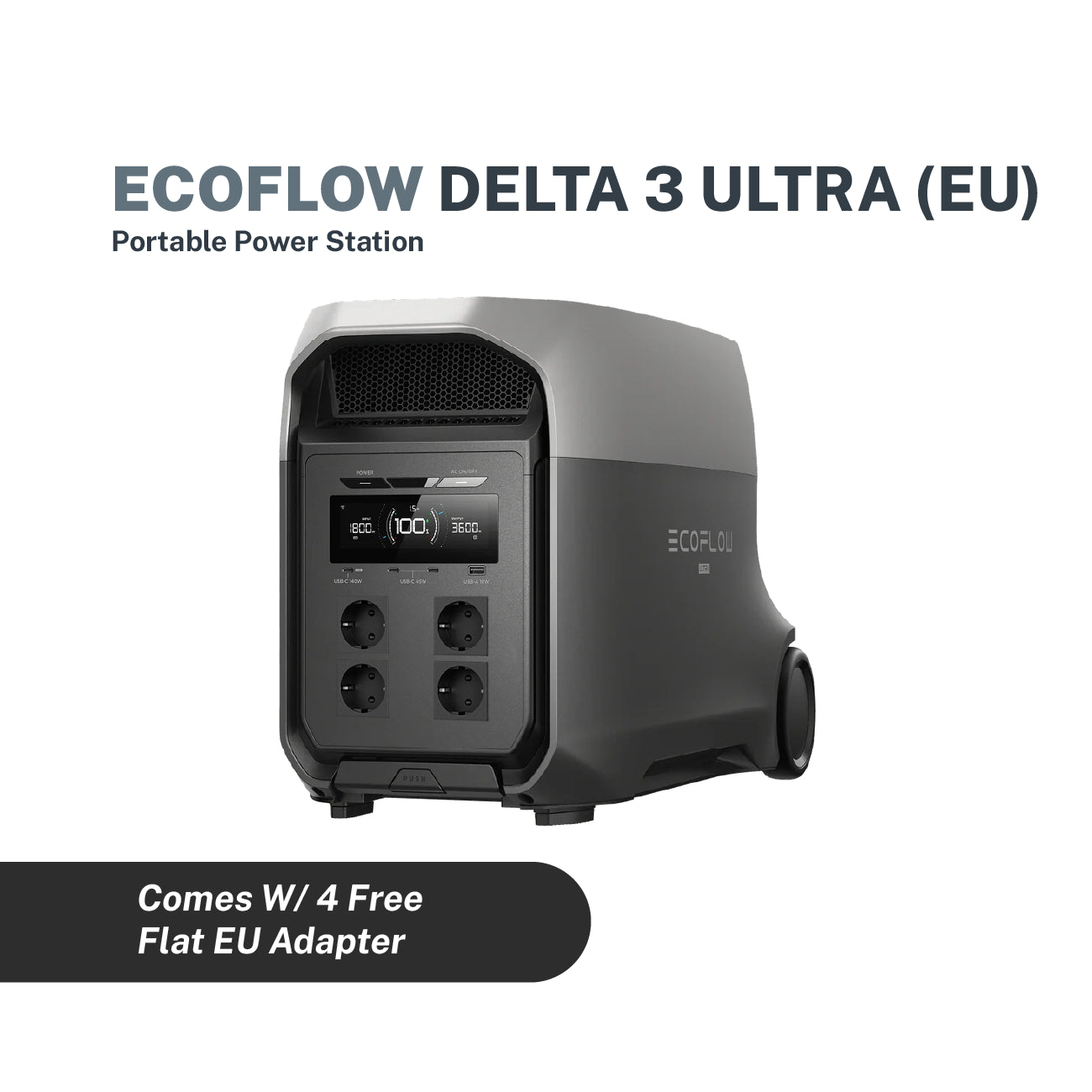 EcoFlow Delta 3 Ultra Portable Power Station