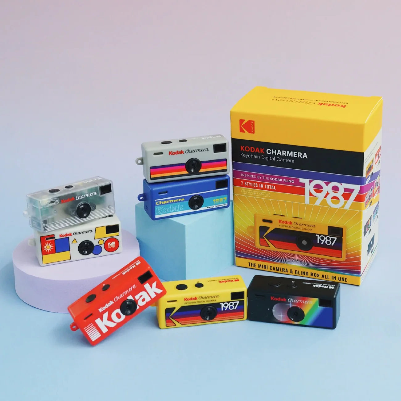 Kodak Charmera Key Chain Digital Camera Blind Box