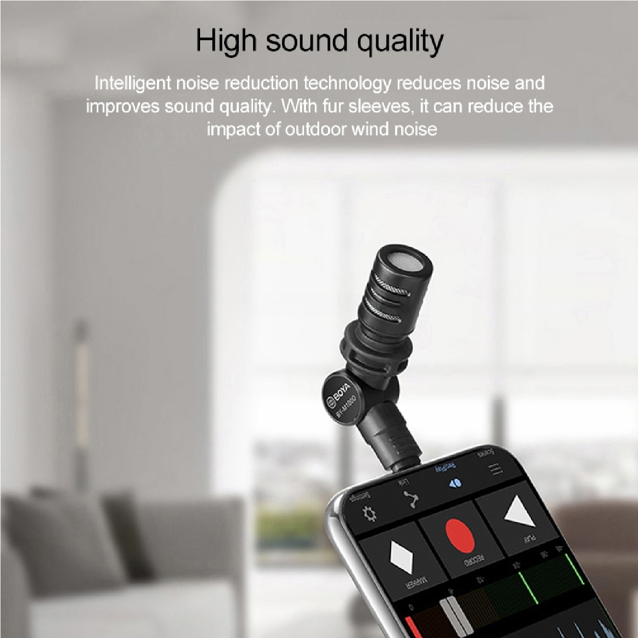 BOYA BY-M110 MINIATURE CONDENSER MICROPHONE