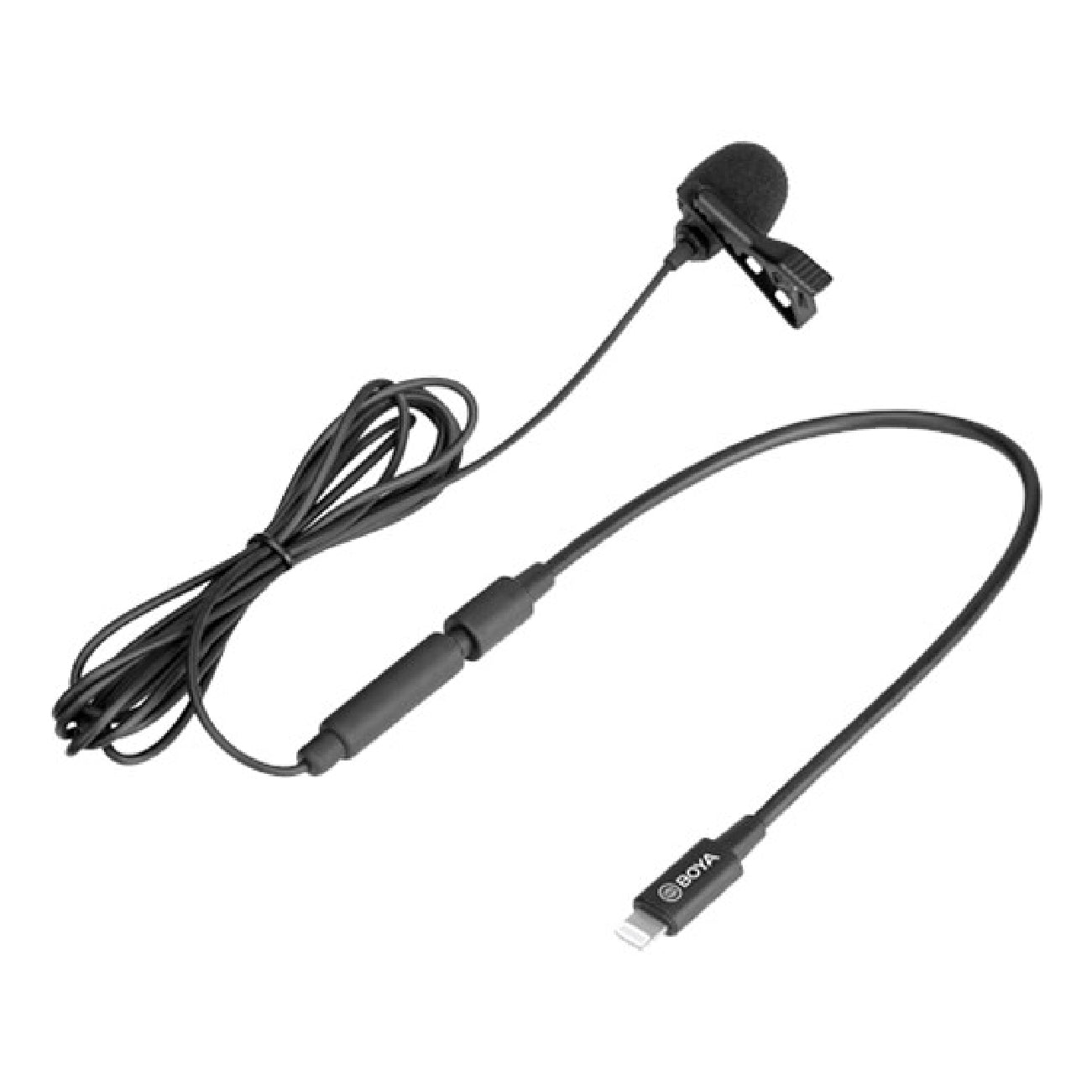 BOYA BY-M2 DIGITAL LAVALIER MICROPHONE FOR IOS DEVICES BY-M2