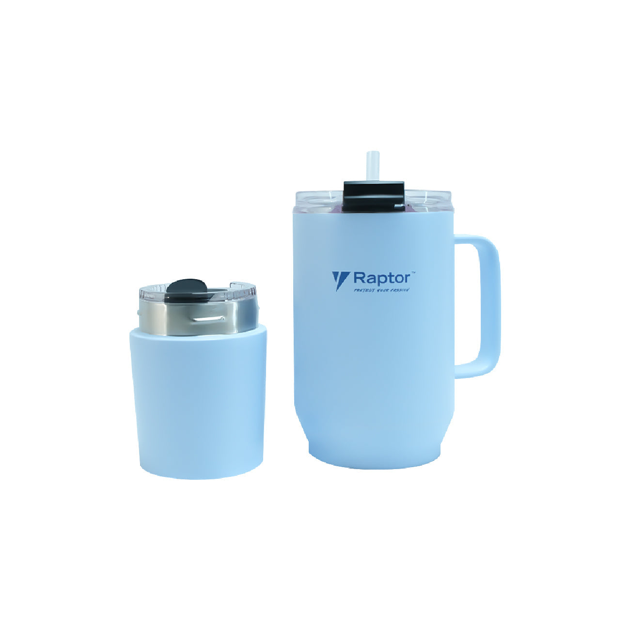 Raptor Drinkware Fusion Tumbler 28oz Misty Blue (Open Box)