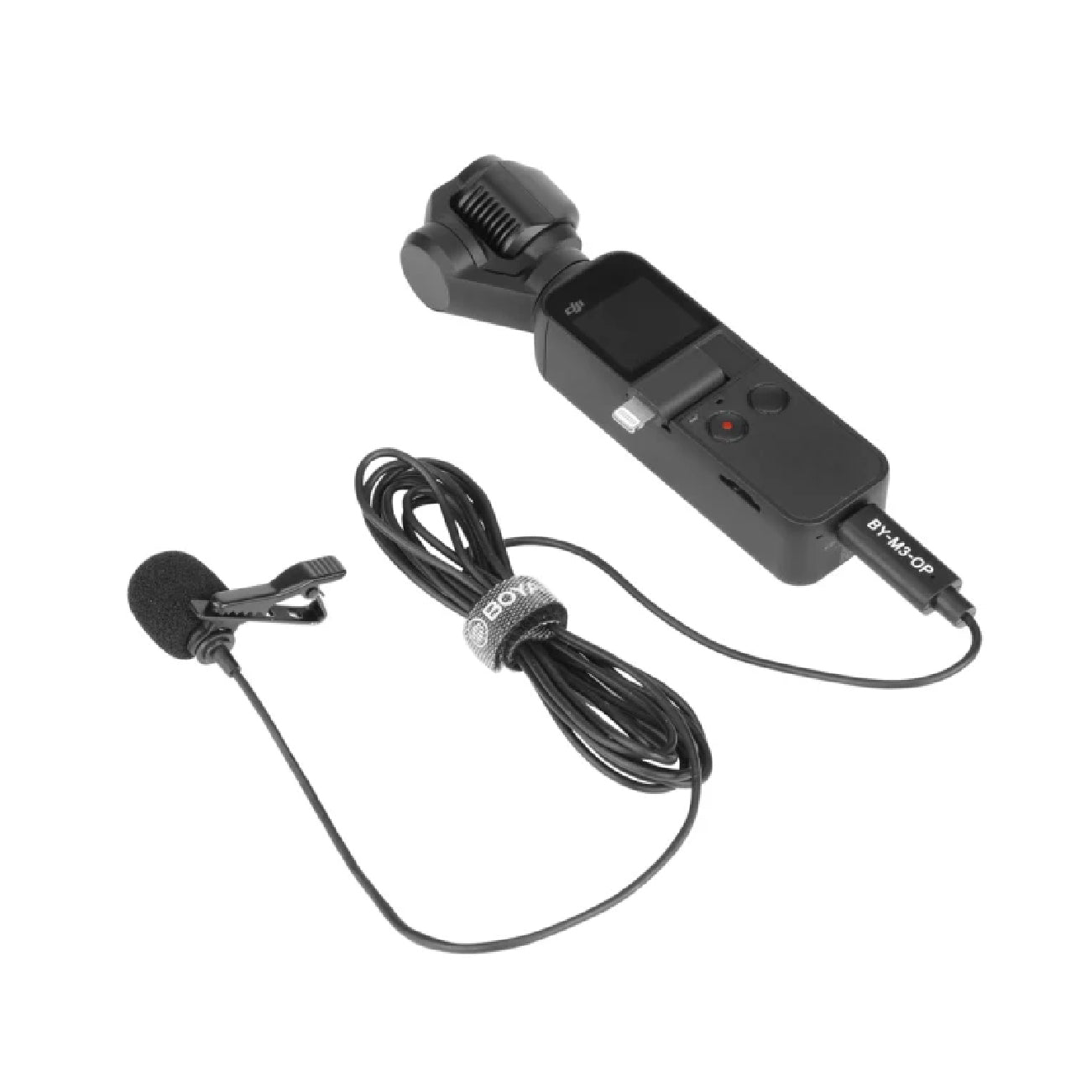 BOYA BY-M3-OP CLIP ON DIGITAL LAVALIER MICROPHONE FOR DJI OSMO BY-M3-OP