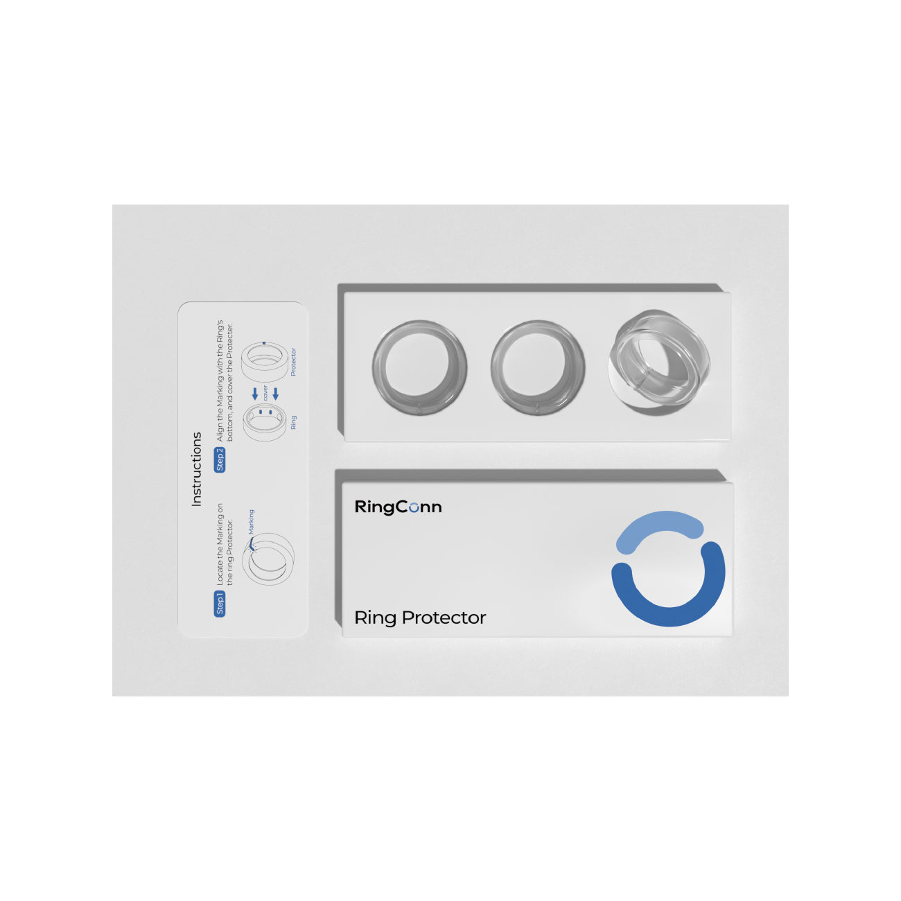 RingConn Smart Ring Protector Transparent