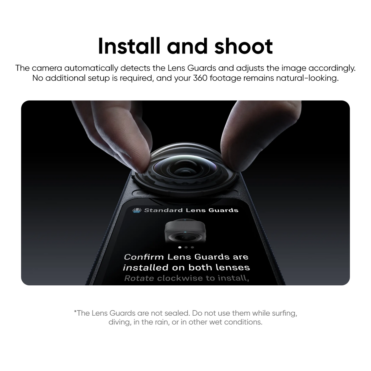Insta360 X6 Standard Lens Guards