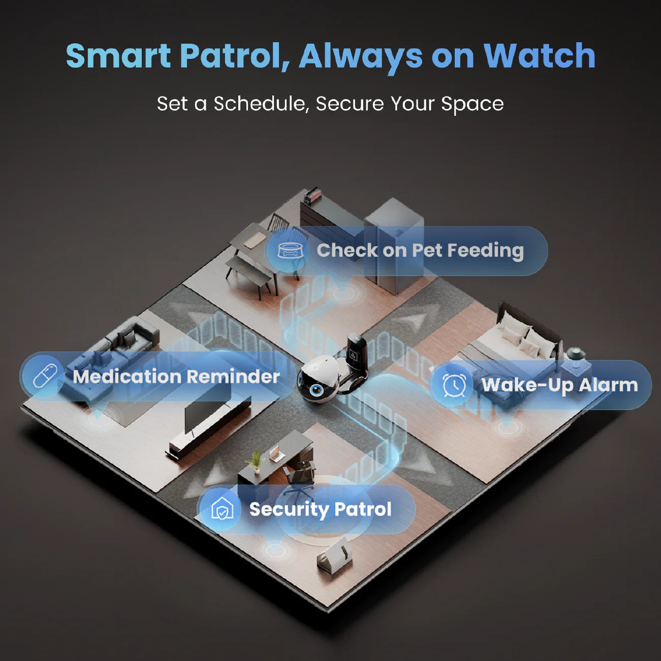 Enabot EBO Air 2 Plus FamilyBot