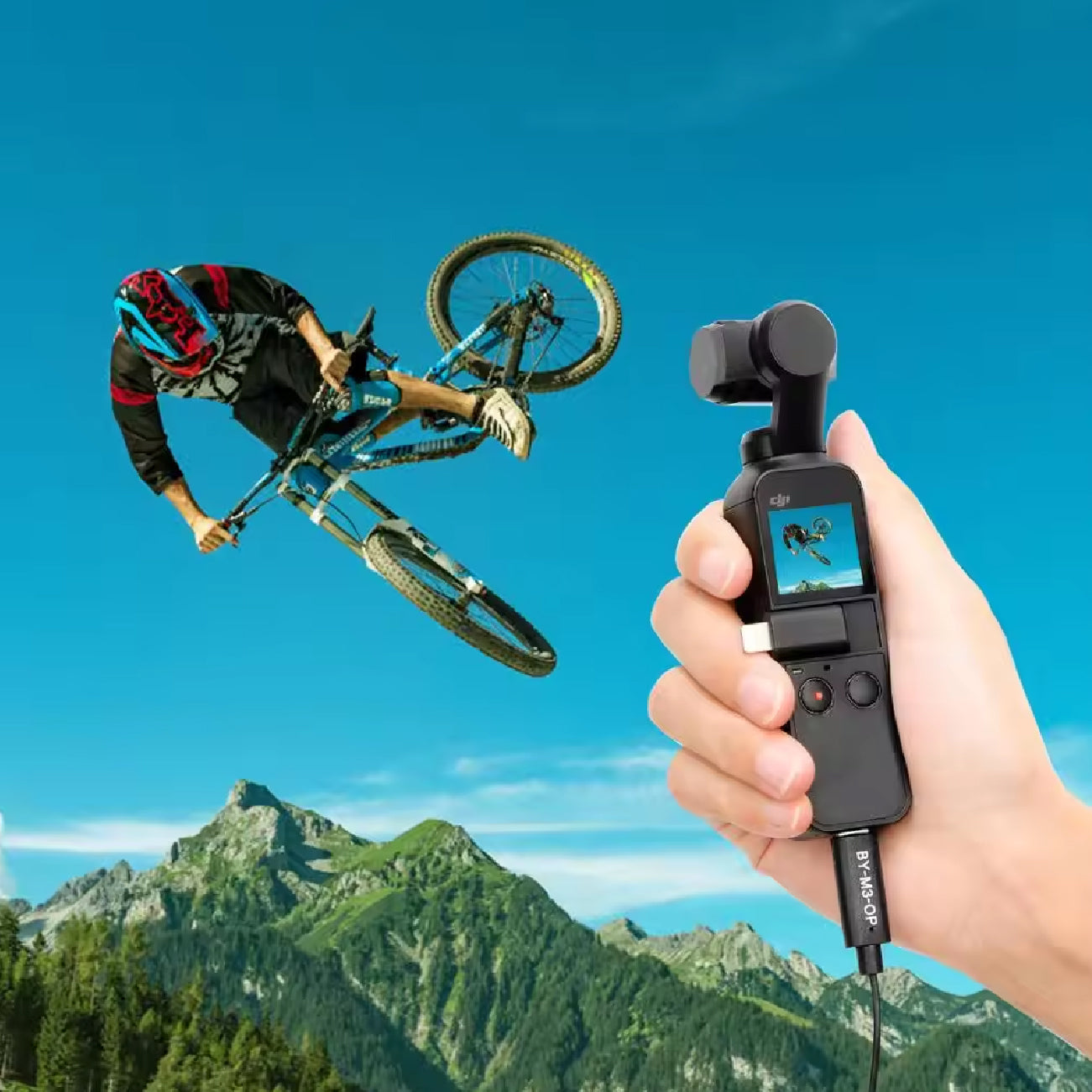 BOYA BY-M3-OP CLIP ON DIGITAL LAVALIER MICROPHONE FOR DJI OSMO BY-M3-OP