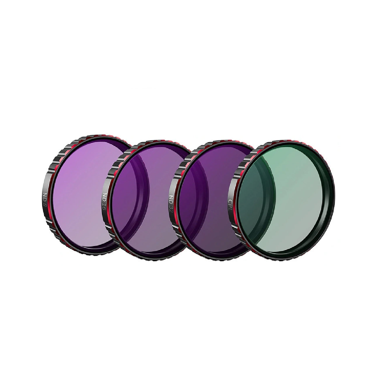 STARTRC Professional Filters Set for DJI Action 5 Pro (CPL/ND8/ ND16/ ND32 ) 4pcs-pack