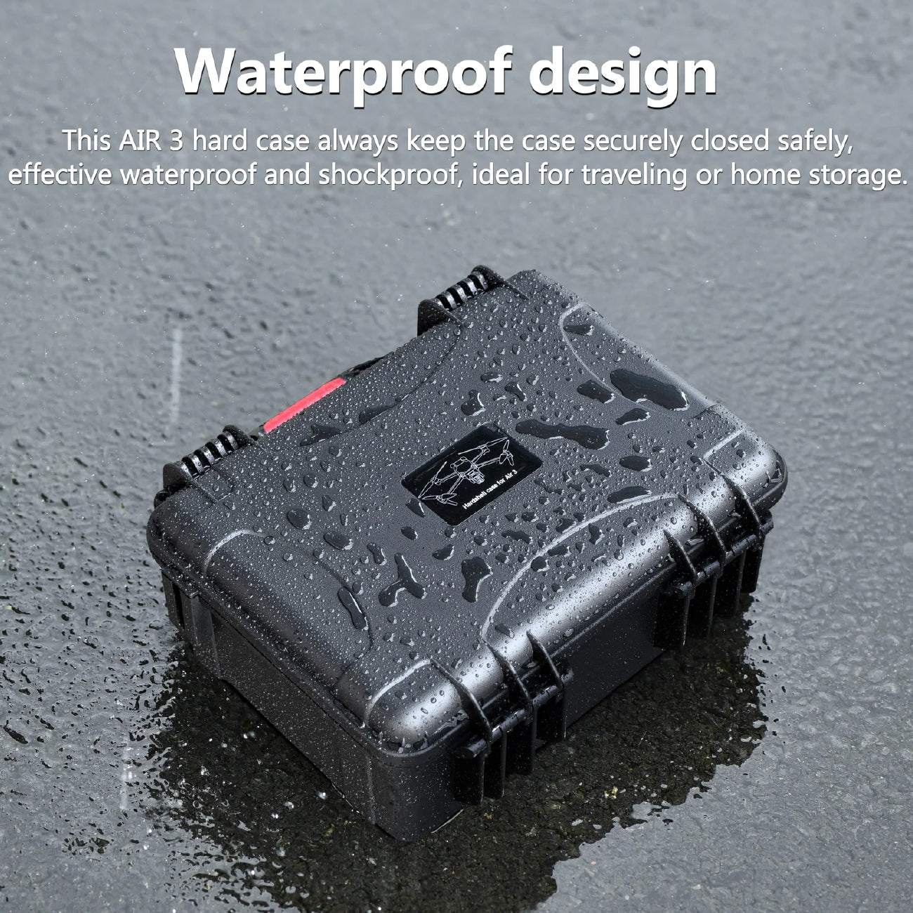 STARTRC Waterproof Hard case for DJI Air 3S/Air 3(Fly more combo)